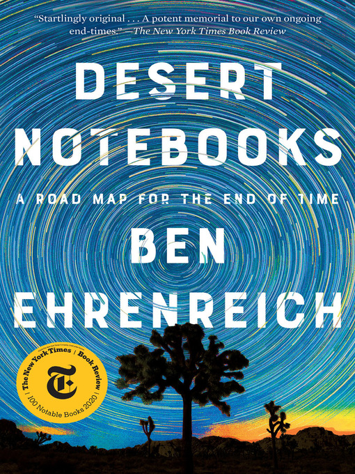 Title details for Desert Notebooks by Ben Ehrenreich - Wait list